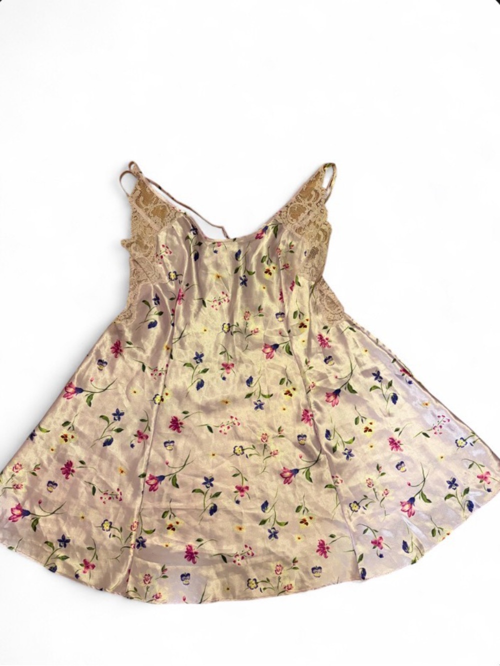 lavender Victoria's Secret satin slip